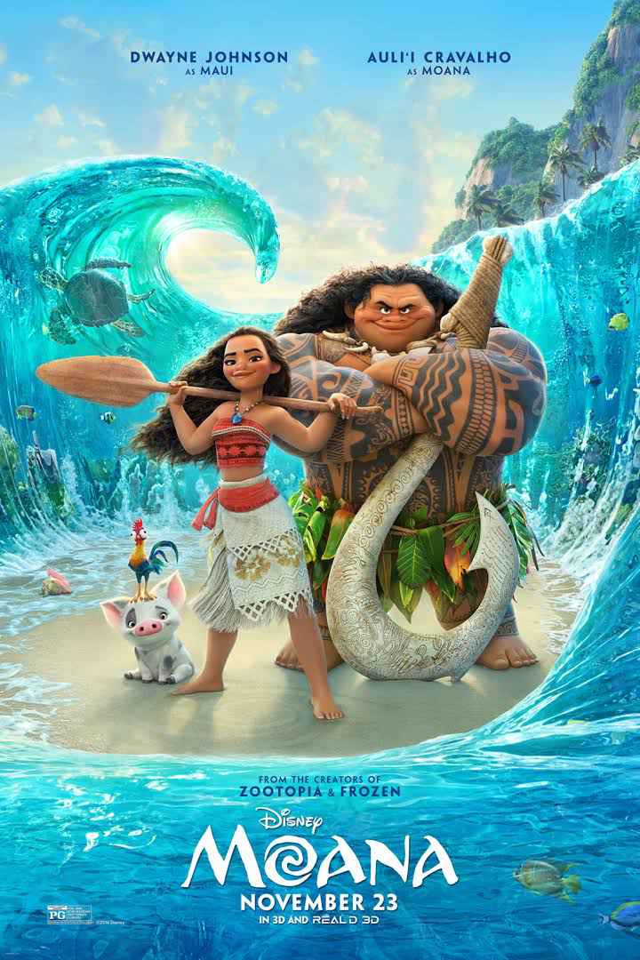 Moana 2016 Hindi+Eng Full Movie